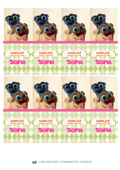 Kit imprimible Puppy dog pals nena - tienda online