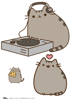 Imagen de Kit imprimible Pusheen Cats