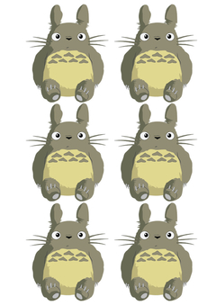Kit imprimible Totoro - tienda online
