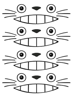 Imagen de Kit imprimible Totoro