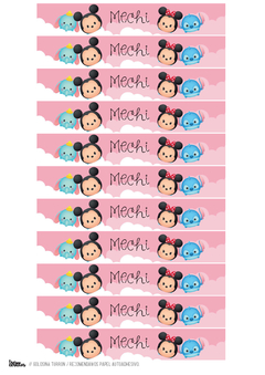 Kit imprimible Tsum tsum - Tres Cerditos Kits Imprimibles