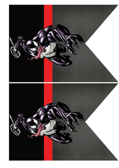 Kit imprimible Venom | PDF editable - comprar online