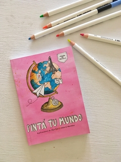 libro PINTA TU MUNDO, edición de bolsillo - tienda online