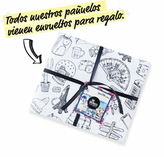Pañuelo Buenos Aires 45x45 - comprar online