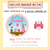 Kit Imprimible Princesa Peach + Banner Circular Fondo Mesa Dulce - tienda online