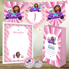 Kit Imprimible La Casa de Muñecas de Gabby Dollhouse