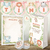 Imagen de Kit imprimible Animalitos de la Selva Nena + Banner Circular Fondo Mesa Dulce Candybar