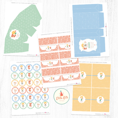 Kit Imprimible El Principito + Banner Circular Fondo Mesa dulce - Kits Imprimibles - Elita Kits Digitales