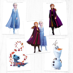 Kit imprimible Frozen decoracion candybar