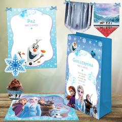 Kit imprimible Frozen decoracion candybar