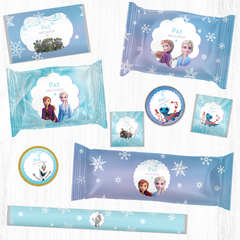 Kit imprimible Frozen decoracion candybar