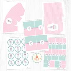 Kit Imprimible Gatita Marie, Personalizado - comprar online