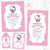 Kit Imprimible Hello Kitty Angel Bautismo Nena estampitas de recuerdo