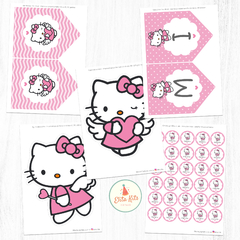 Kit Imprimible Hello Kitty Angel Nena