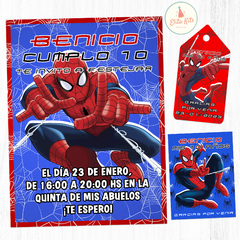 Kit Imprimible Hombre Araña Spiderman
