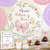 Kit imprimible Mariposas y Flores + Banner Circular Fondo Mesa Dulce Candybar