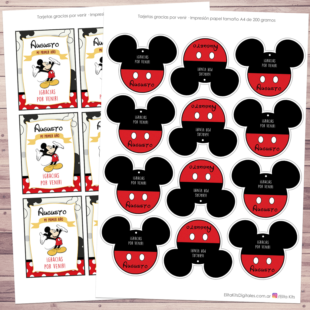 Mesa dulce Mickey & Minnie