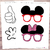 Kit imprimible Minnie Mouse + Banner Circular Fondo Mesa Dulce Candybar en internet
