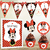 Kit Imprimible Minnie Mouse Roja Decoracion cumpleaños