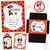 Kit Imprimible Minnie Mouse Roja + Banner Circular Fondo Mesa Dulce Candybar - tienda online