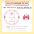 Kit Imprimible Pajarito Rosa Shabby Chic + Banner Circular Fondo Mesa Dulce Candybar - tienda online