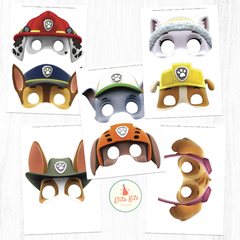 Imagen de Kit imprimible Patrulla Canina Paw Patrol, personalizado