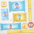 Kit imprimible Plim Plim Nene + Banner Circular Fondo Mesa Dulce Candybar - tienda online