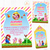 Kit Imprimible Princesa Peach + Banner Circular Fondo Mesa Dulce - tienda online