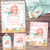 Kit imprimible Sirenita + Banner Circular Fondo Mesa Dulce Candybar