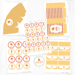Kit imprimible Winnie Pooh + Banner Circular - Kits Imprimibles - Elita Kits Digitales