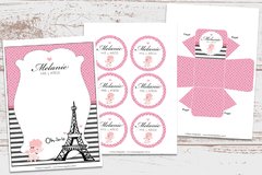 Kit Imprimible París Torre Eiffel