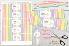 Kit Imprimible Unicornio, personalizado