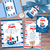 Kit imprimible Osito Marinero nautico tarjetas invitacion digital whtsapp