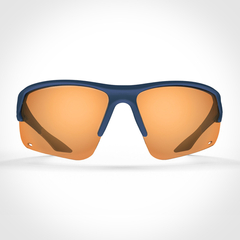 Anteojos running VO2 blue ultra running / compact grey + orange • Weis - comprar online
