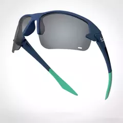 Anteojos running VO2 blue ultra running / revo green + compact grey • Weis - SIETE CUMBRES