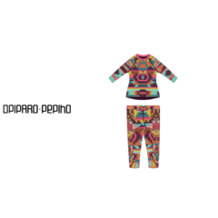 Conjunto térmico niños · Totem fucsia · Opiparo Pepino