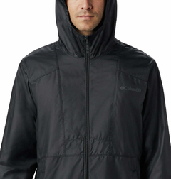 Campera rompevientos Flashback Windbreaker · Black/Black · Columbia en internet