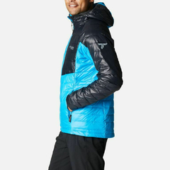 Campera Platinum Peak Omni-Heat Infinity Capucha H • Compass Blue/Black • Columbia