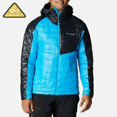 Campera Platinum Peak Omni-Heat Infinity Capucha H • Compass Blue/Black • Columbia