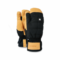 Guantes Esqui Itamambuca • 3M THINSULATE® • Negro, marrón • Ombak