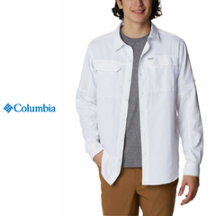 Camisa UPF 50 Silver Ridge 2.0 Manga Larga • White • Columbia