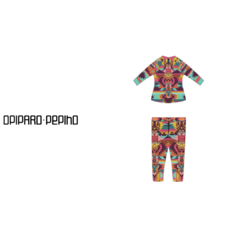 Conjunto térmico niños · Totem fucsia · Opiparo Pepino - comprar online