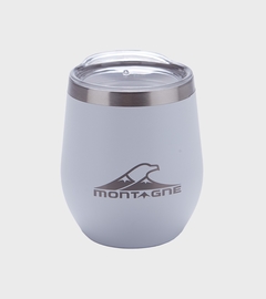 Mate vaso acero inox · Blanco · Montagne - comprar online