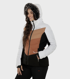 Campera Vayne · Beige/Negro · Montagne - SIETE CUMBRES