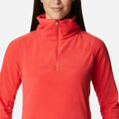 Micropolar Glacial™ IV medio cierre Mujer · Red Hibiscus · Columbia - comprar online