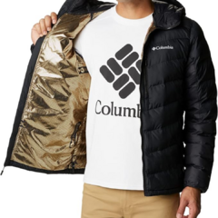 Campera pluma Labyrinth Loop Capucha Hombre · Black · Columbia - comprar online