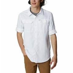Camisa UPF 50 Silver Ridge 2.0 Manga Larga • White • Columbia - comprar online