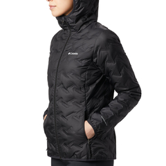 Campera pluma Delta Ridge™ Capucha M · Black · Columbia - SIETE CUMBRES