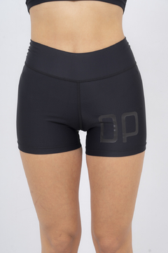 Short lycra agua • Negro liso • Opiparo Pepino - tienda online