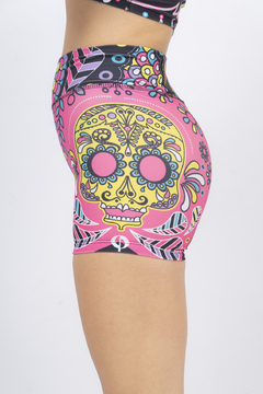 Short lycra agua • Mexicote Rosa • Opiparo Pepino - comprar online